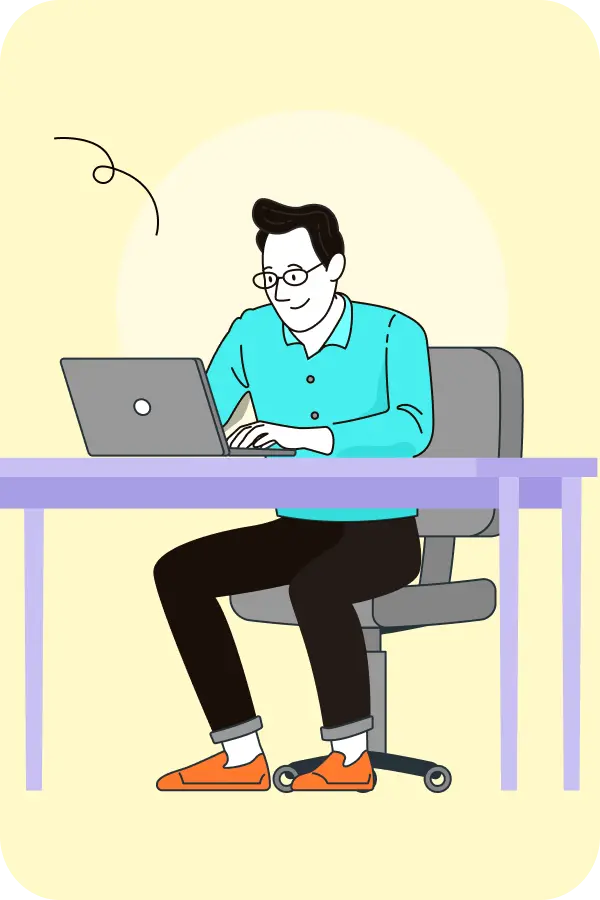image 1 Man with Laptop